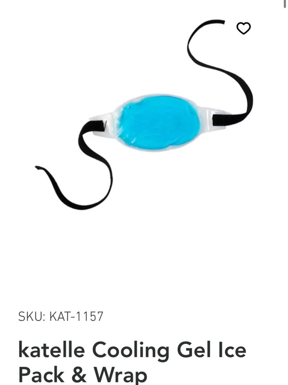 Cooling Gel Ice Pack & Wrap - Blue